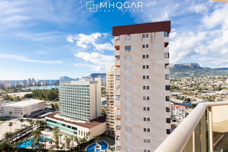 Calpe - Bonito apartamento en venta- 2 dormitorios, gran terraza y vistas al mar!